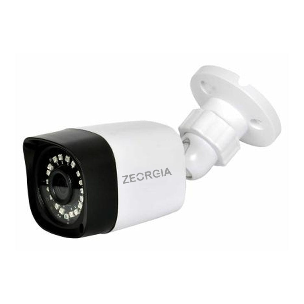 ZEORGIA Bullet Camera Full HD Display, 1080P Real-Time Resolution, 4-in-1 Output, 30m IR Distance, True Day/Night Capability, Proudly Made in India