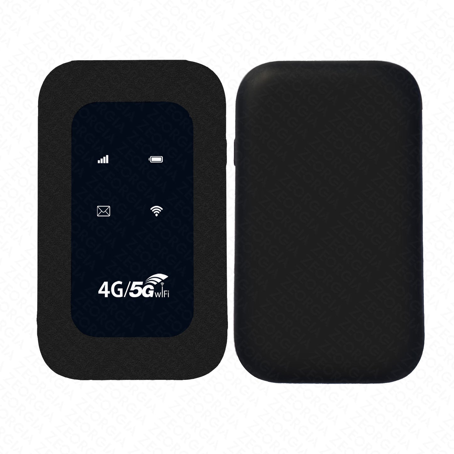 ZEORGIA MF800 4G LTE Wireless Dongle with All 4G/ 5G SIM Network Support | Plug & Play 4G Data Card with up to 150Mbps & 2100mAh Rechargeable Battery WiFi Hotspot