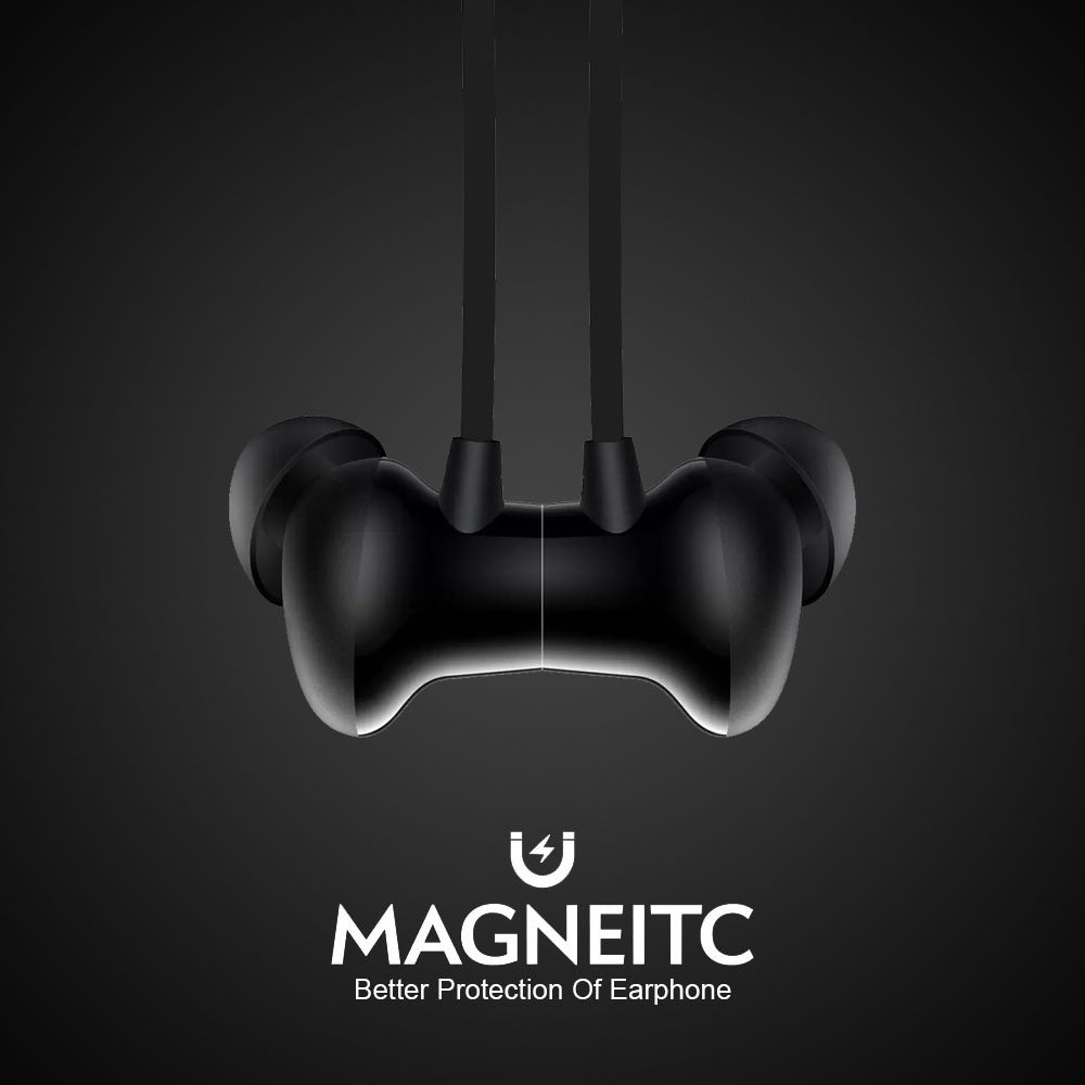 ZEORGIA ZE-Matic Lightweight Neckband Earphones with Magnetic Buds, Clear Voice, and Long Battery Life | Sweat & Water Resistant, Bluetooth v5.0, Proudly Made in India