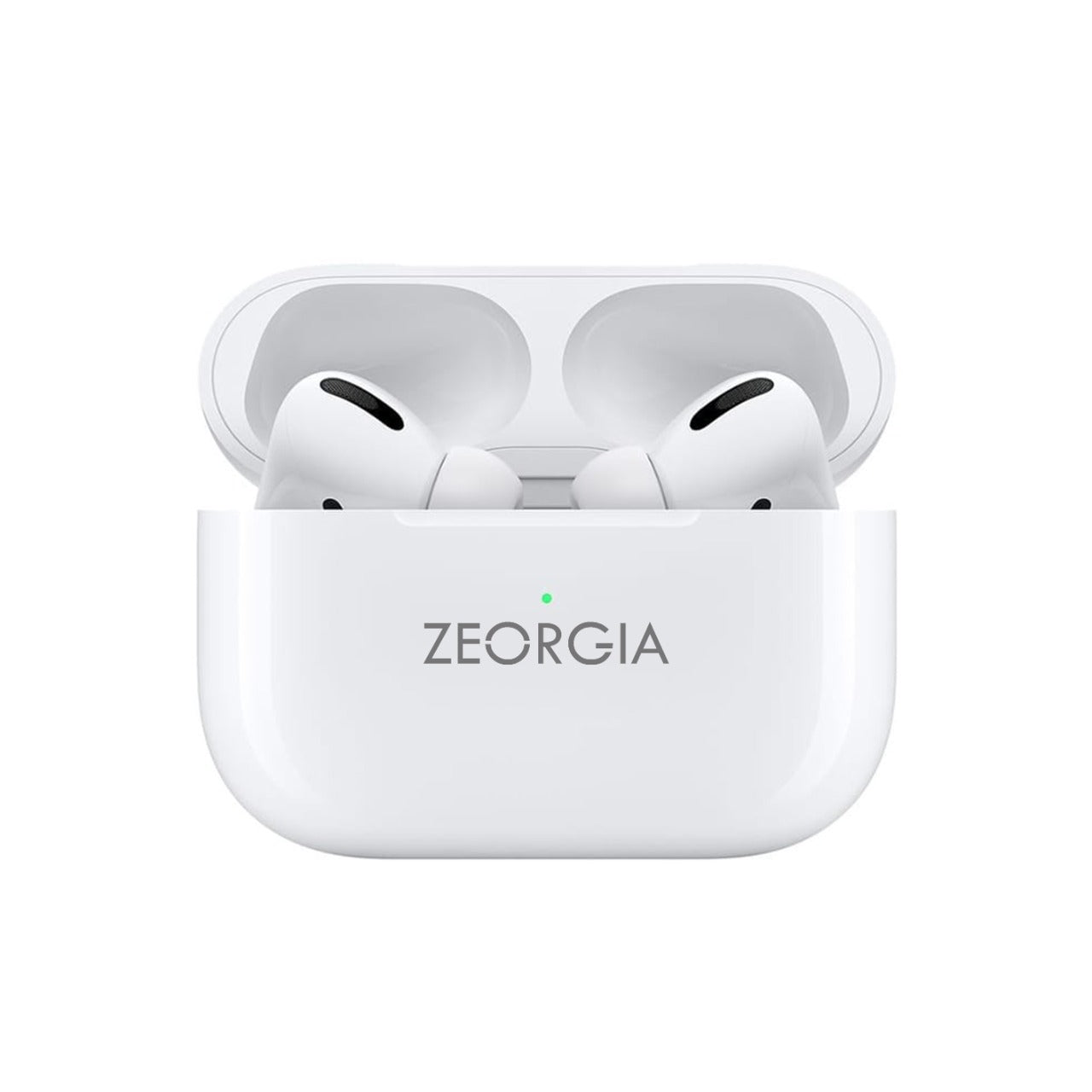 ZEORGIA ZE-ZPRO TWS Earbuds | Stylish Design, Voice Control, and Dynamic Bass | 18 Hours Playback, Sweat & Water Resistance | Bluetooth 5.0, Lightning Fast Charging | Proudly Made in India